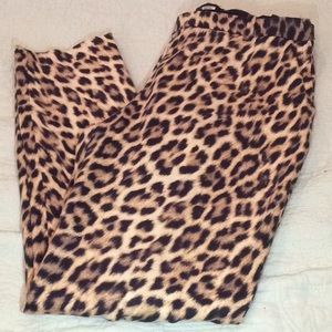 Zara leopard print pant